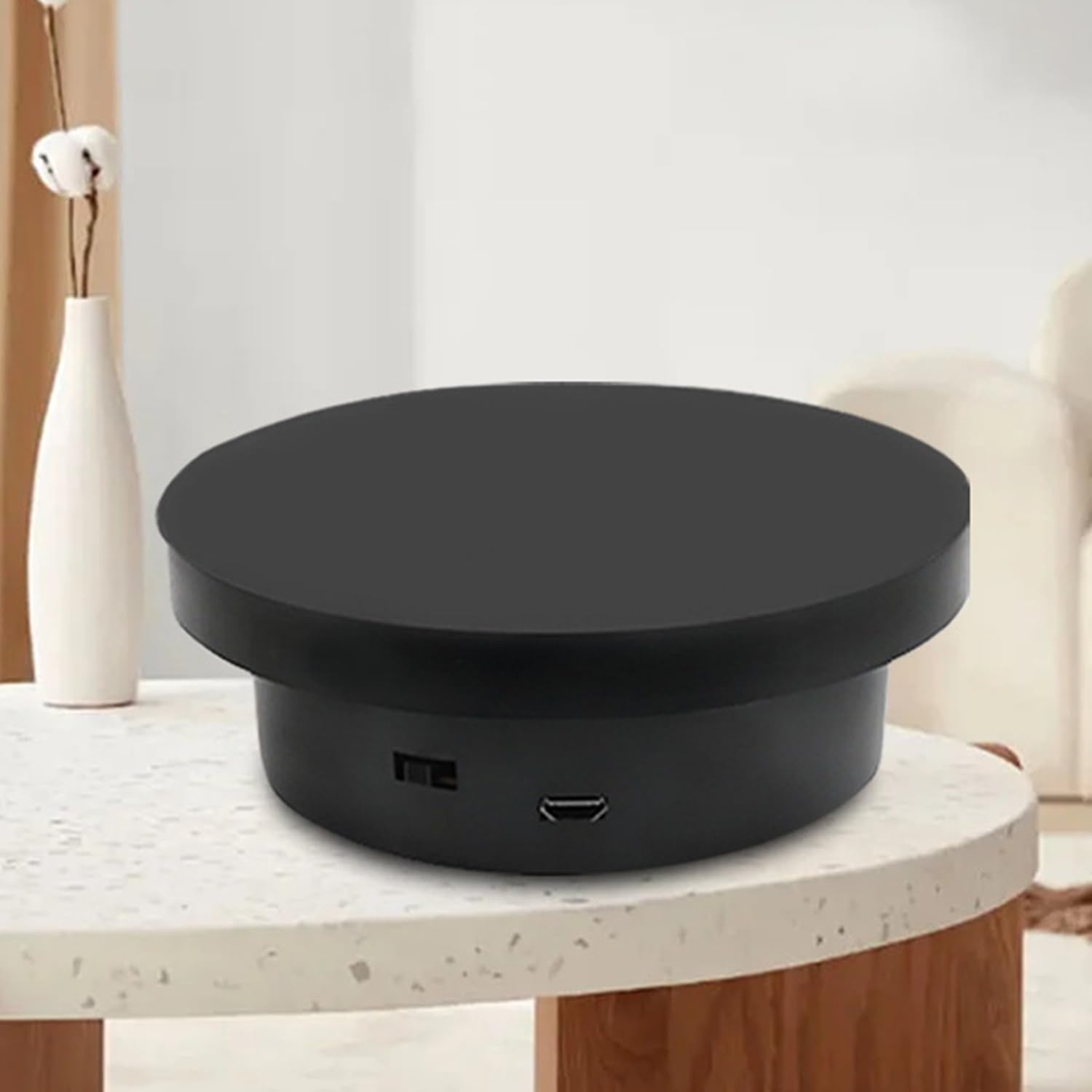 Turn Table For Cake Frosting, 360 Degree Rotating Display Stand, Turntable For Cake. Multi-Functional Turntable For Photography,
